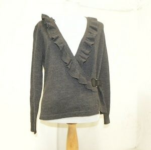 Elena Solano Ruffle Cardigan